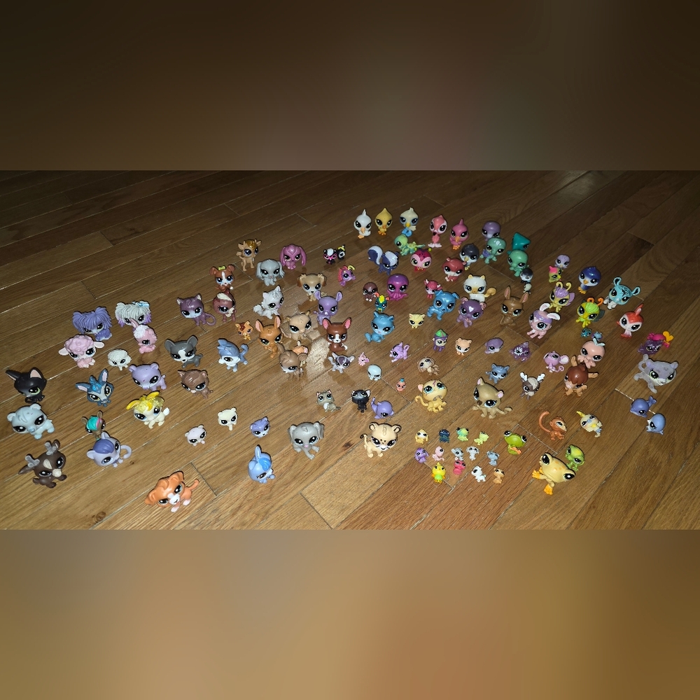 115PC LPS LITTLEST PET SHOP Colorful Small Pet Figurine LOT BUNDLE NO SEPARATING